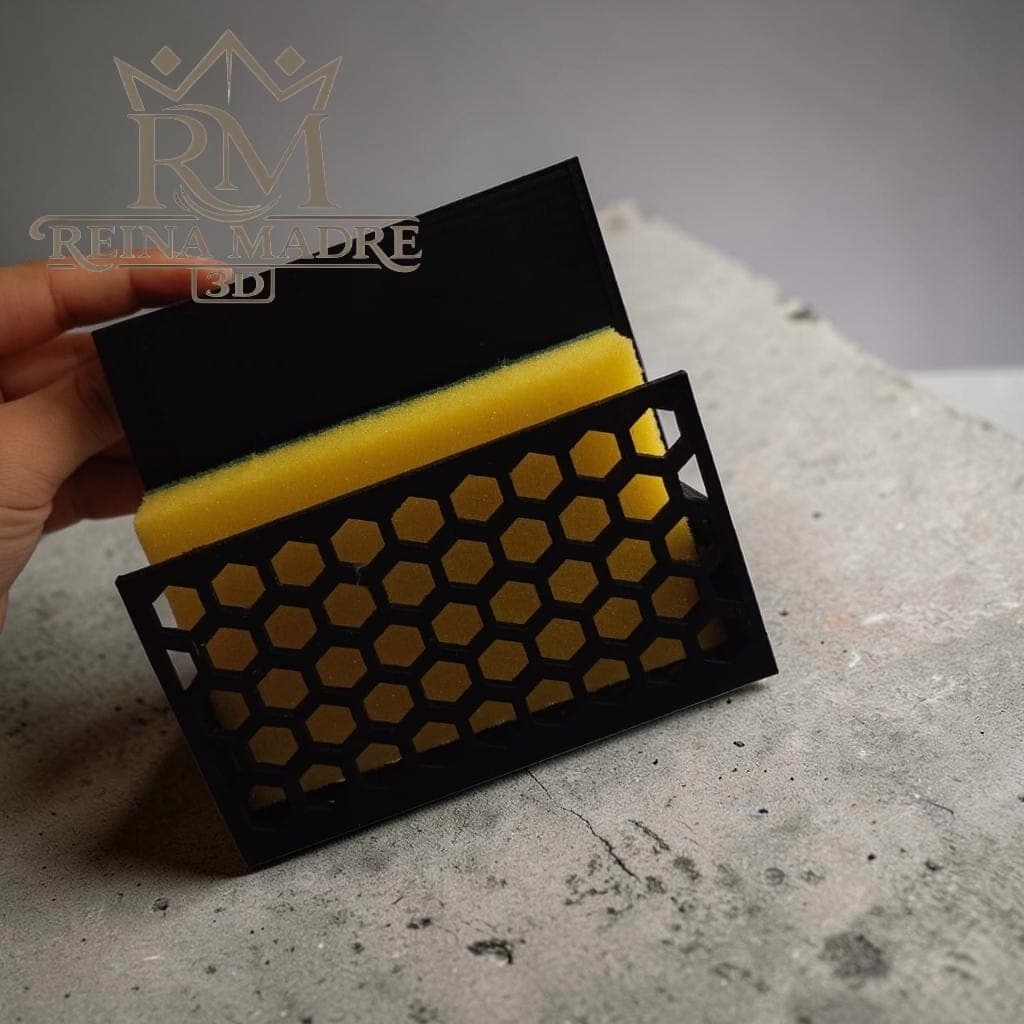 Soporte de esponja para pileta.